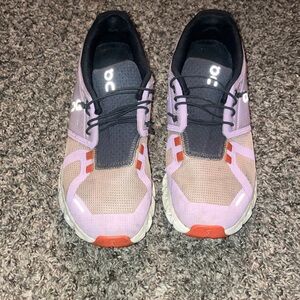 On Cloud Shoes Womens Size 6.5 Pink Fiji Rose Running Sneakers CloudTec Swiss